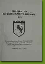 Chronik der Sturmgeschütz Brigade 276